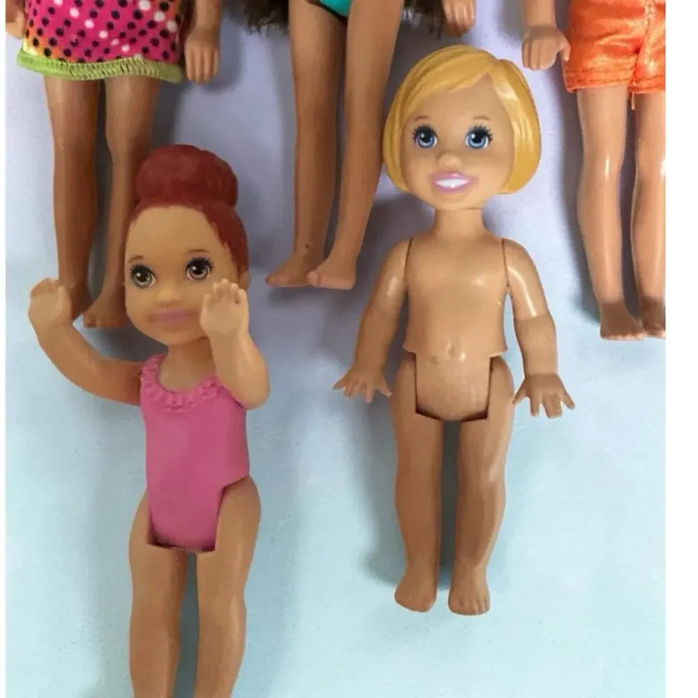 Barbie dolls are